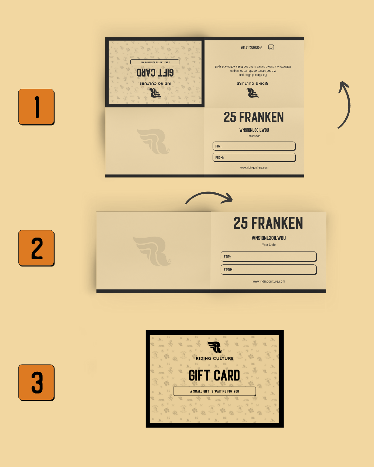 Gift Card - 25 Franken