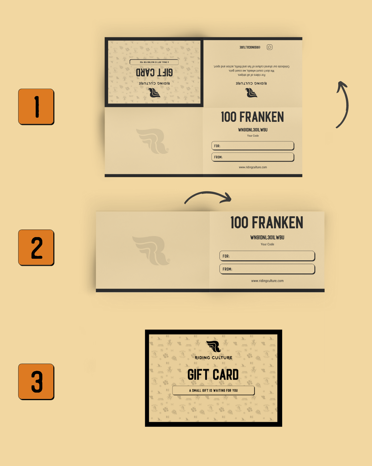 Gift Card - 100 Franken