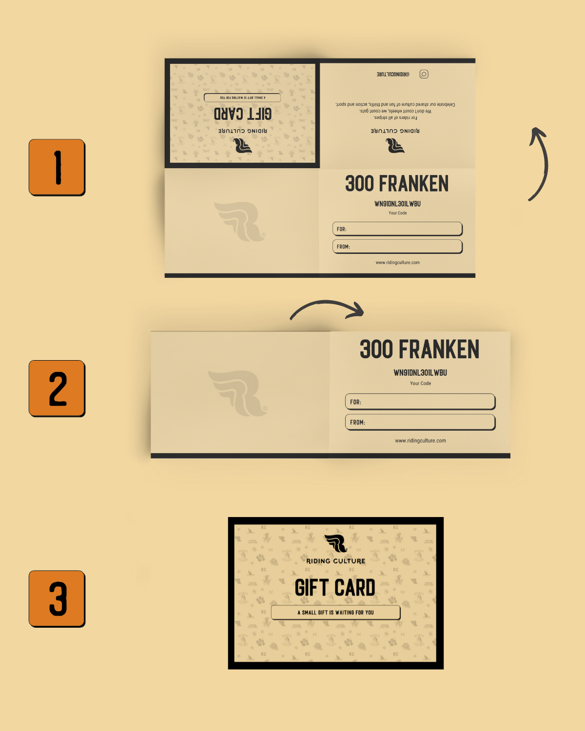 Gift Card - 300 Franken