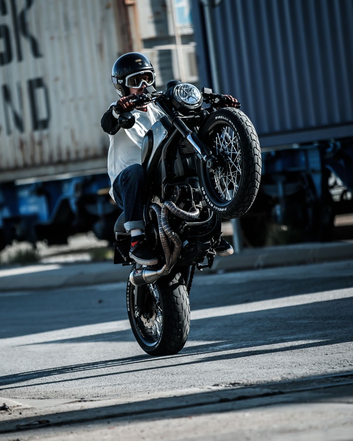 Black/Dirt White Longsleeve Men